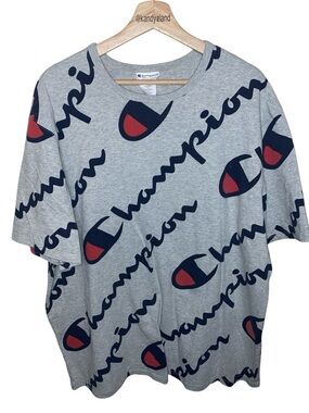 CHAMPION Mens Logo Tee